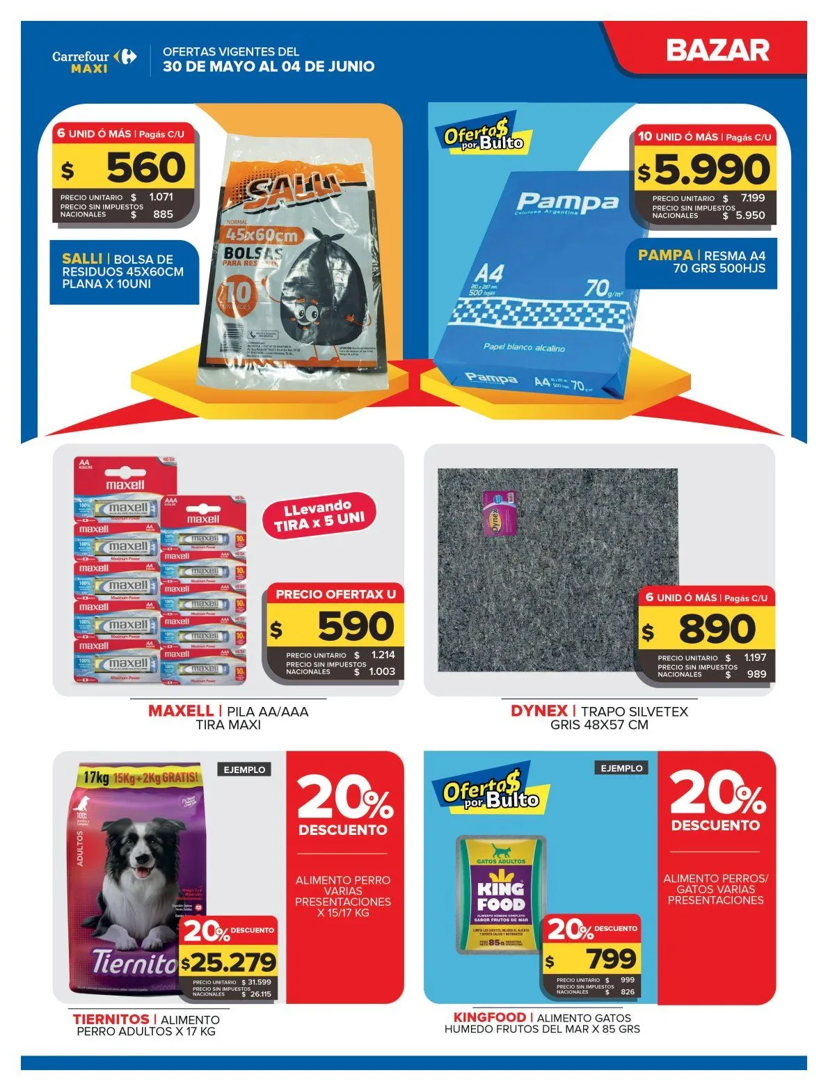 Ofertas de Ofertas Carrefour Maxi  30 de mayo al 4 de junio 2026 - Página 7 del catálogo