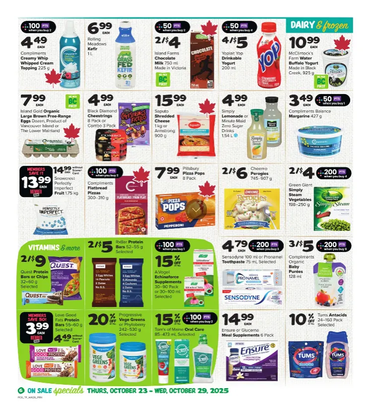 Thrifty Foods Sales from October 23 to October 29 2025 - flyer page 7