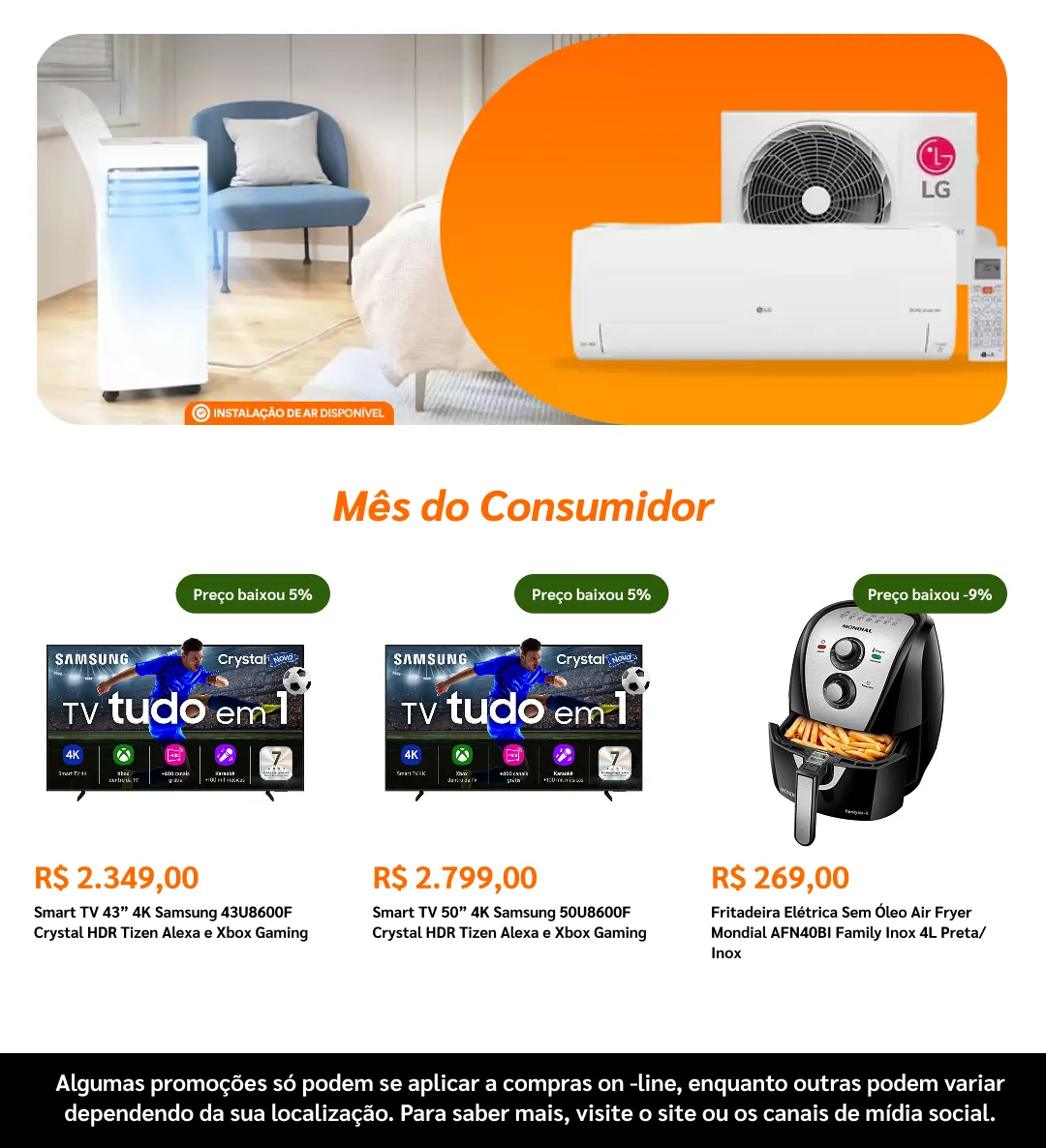 Encarte de  Ponto Frio 5 de março até 25 de março 2026 - Pagina 7