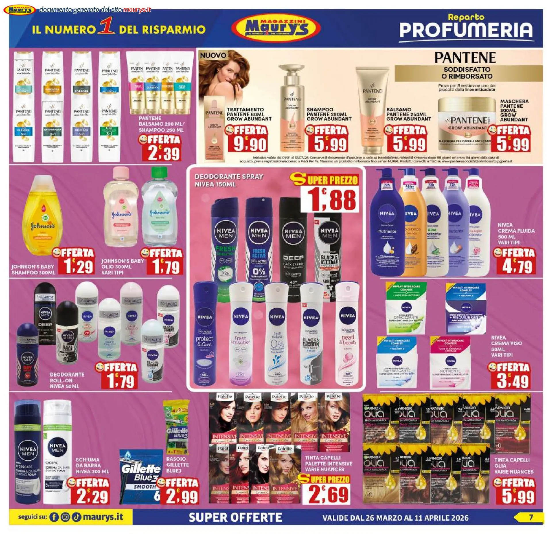 Maury's Volantino da 30 marzo a 6 aprile di 2026 - Pagina del volantino 7