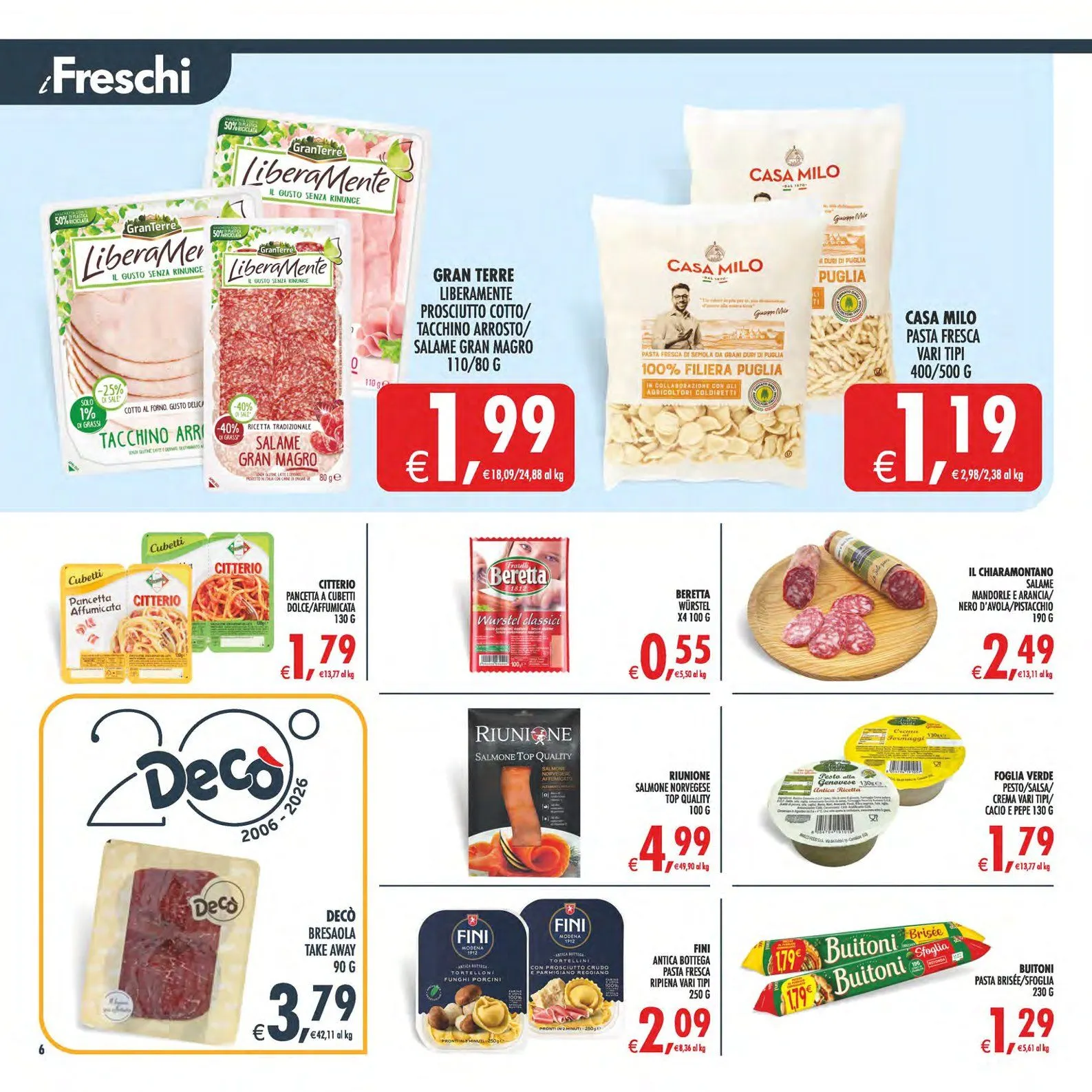 Volantini Deco Supermercati da 17 aprile a 23 aprile di 2026 - Pagina del volantino 7