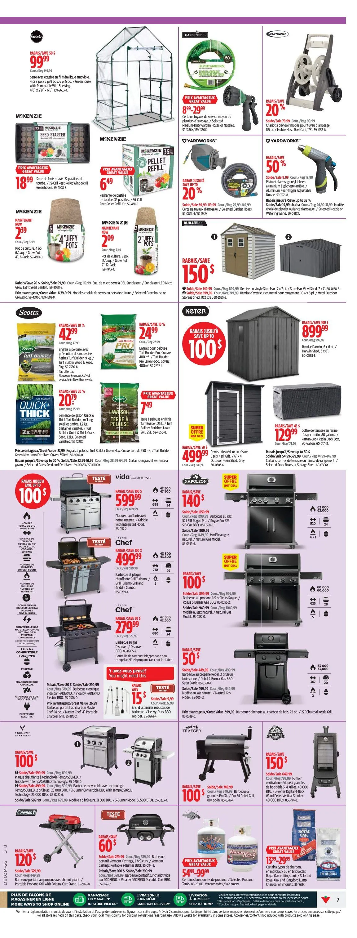 Canadian Tire Sales from April 2 to April 8 2026 - flyer page 7