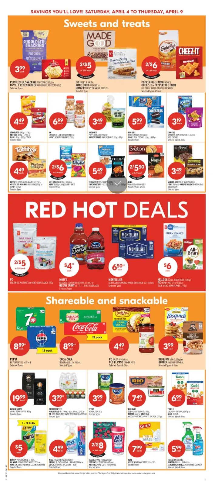 Shoppers Drug Mart Sales from April 4 to April 9 2026 - flyer page 7