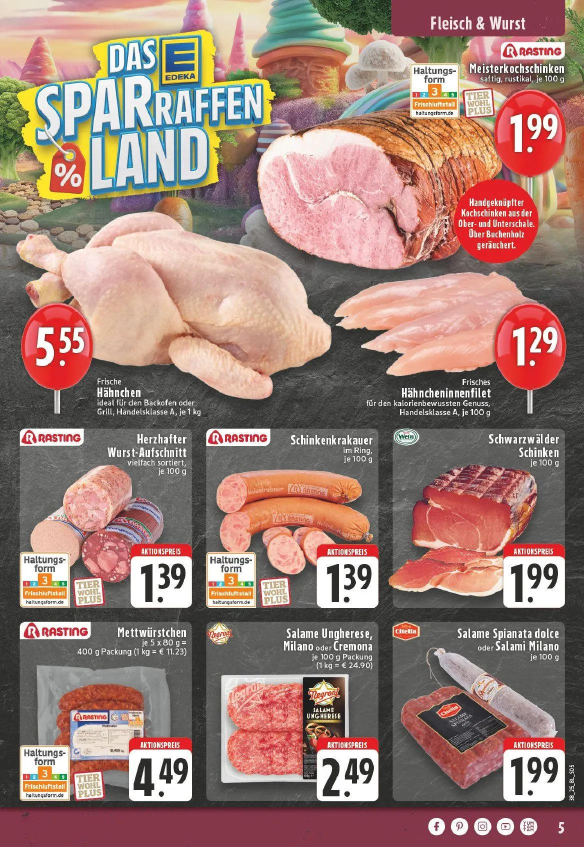 Edeka  Prospekte von 15. September bis 20. September 2025 - Prospekt seite 7