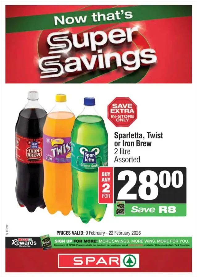 SPAR Sales from 9 February to 22 February 2026 - Catalogue Page 6