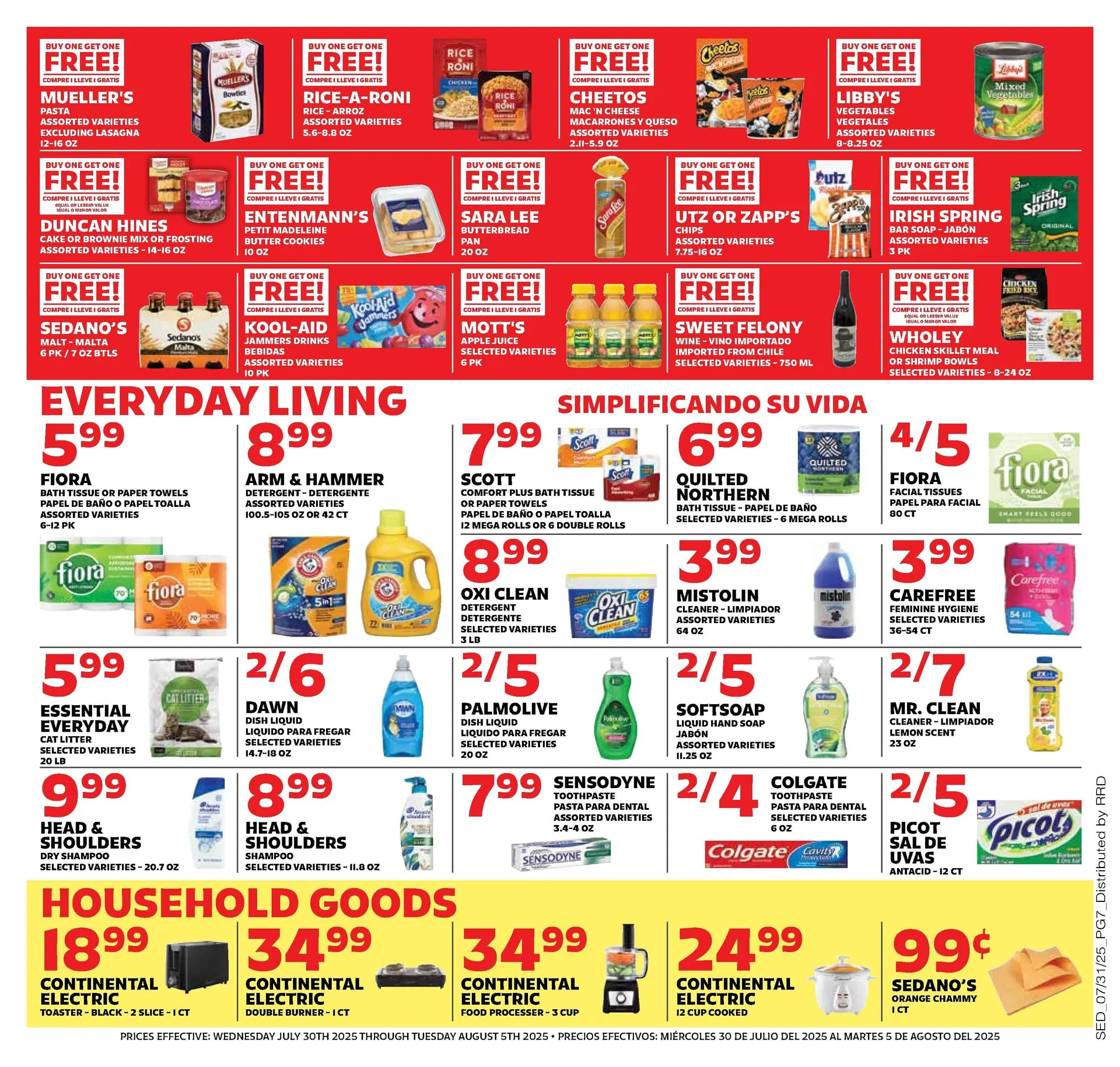 Weekly ad Sedano's Sales from July 30 to August 5 2025 - Page 7