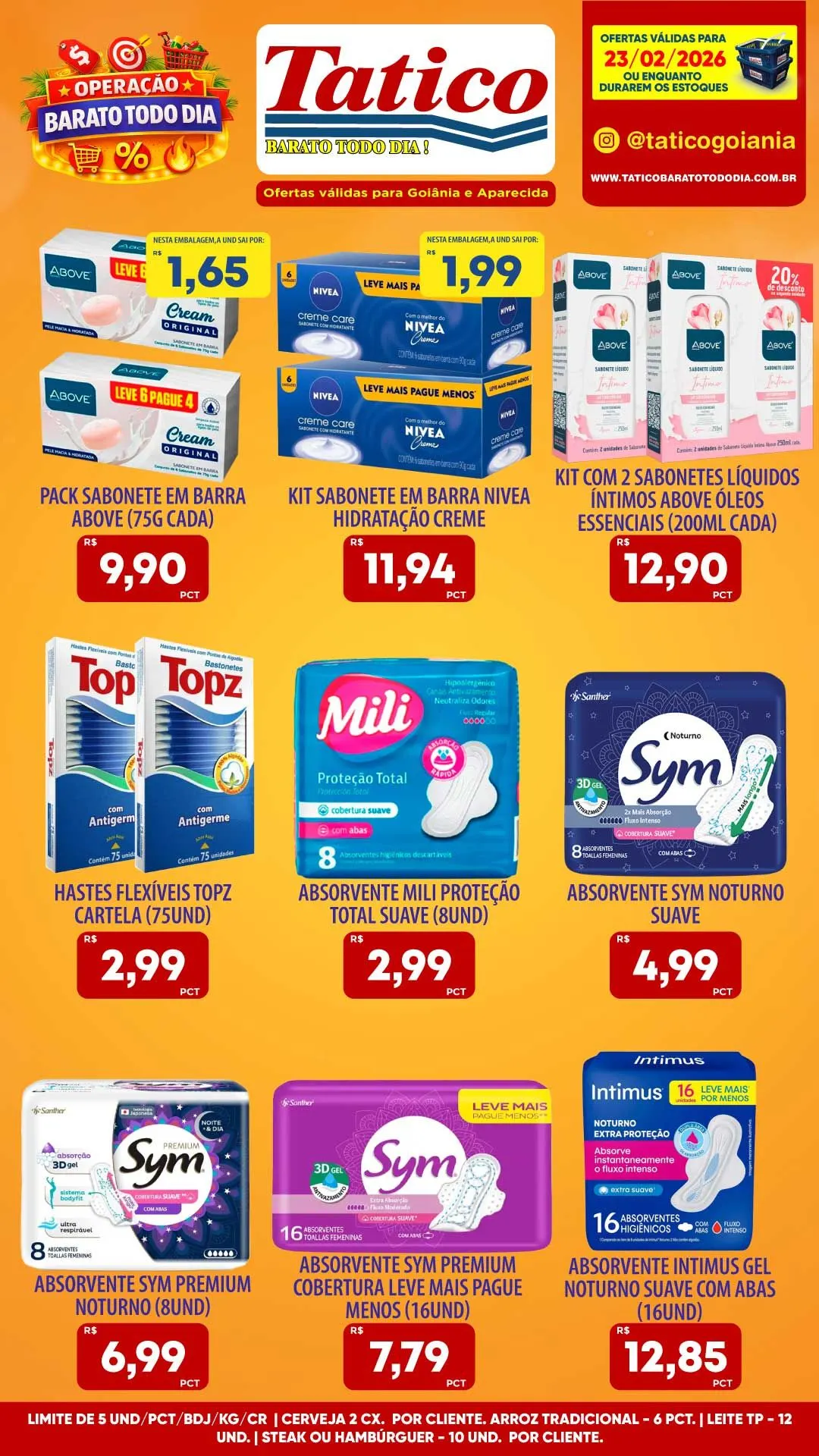 Encarte de  Folhetos Tatico  23 de fevereiro até 23 de fevereiro 2026 - Pagina 7