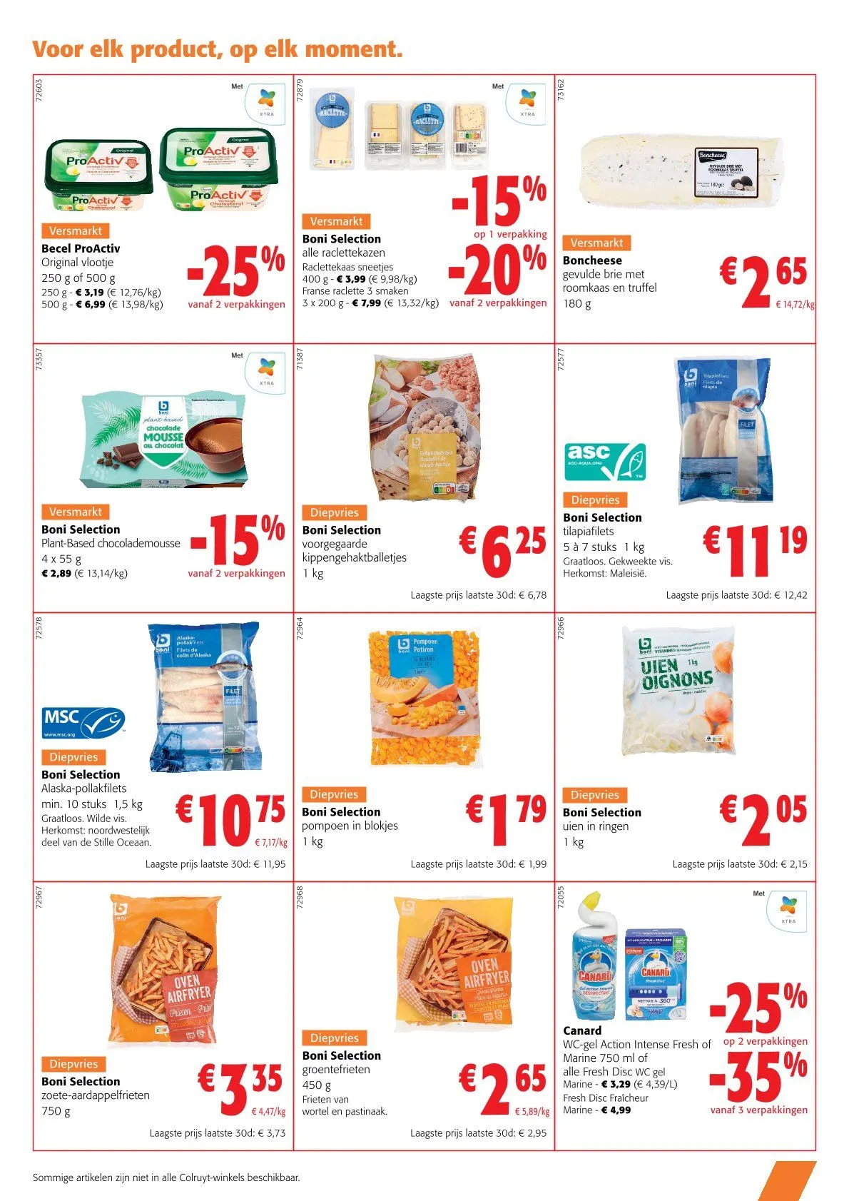Speciale promoties van Colruyt van 2 januari tot 14 januari 2025 - folder pagina 7