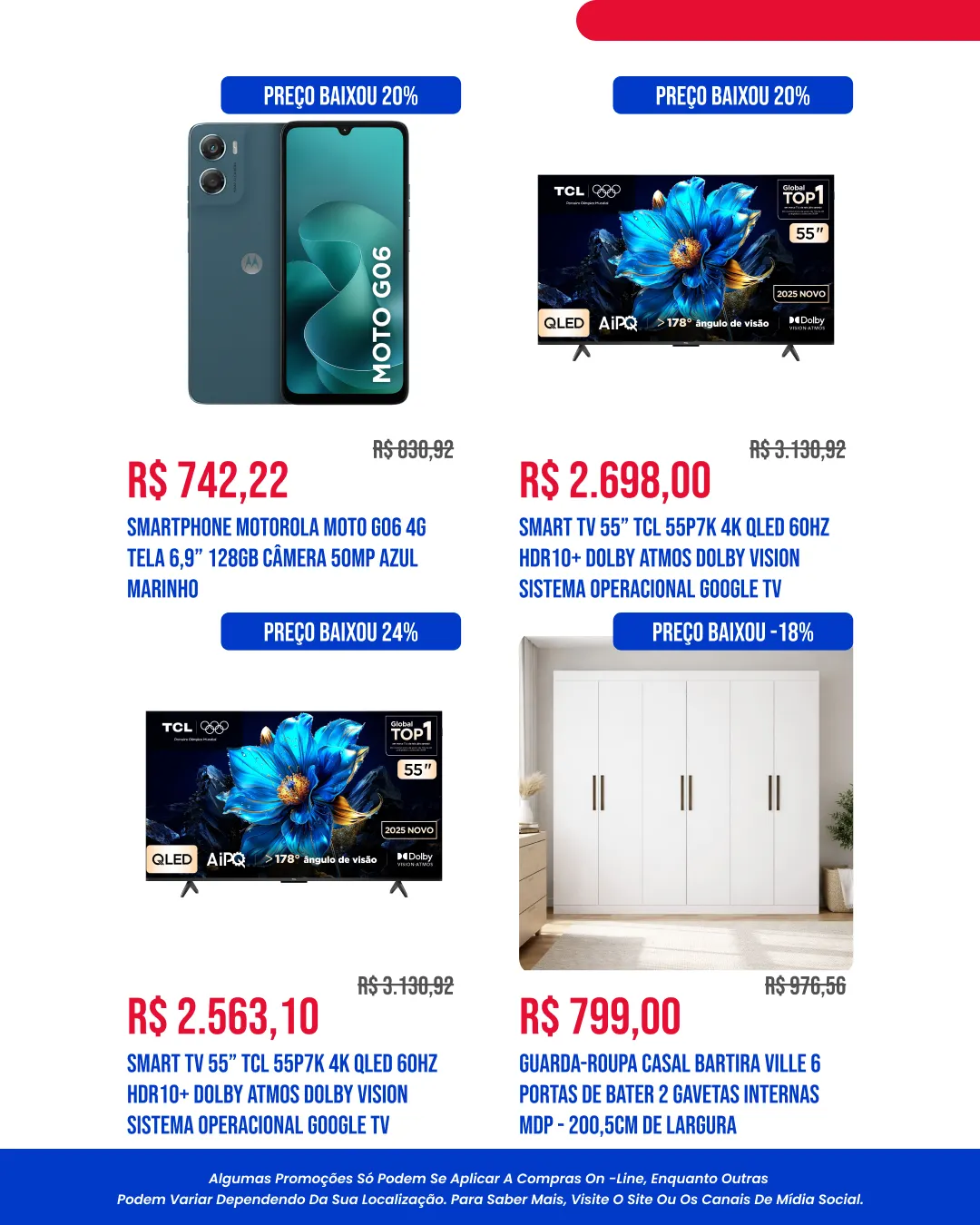 Encarte de  Casas Bahia 21 de abril até 10 de maio 2026 - Pagina 7