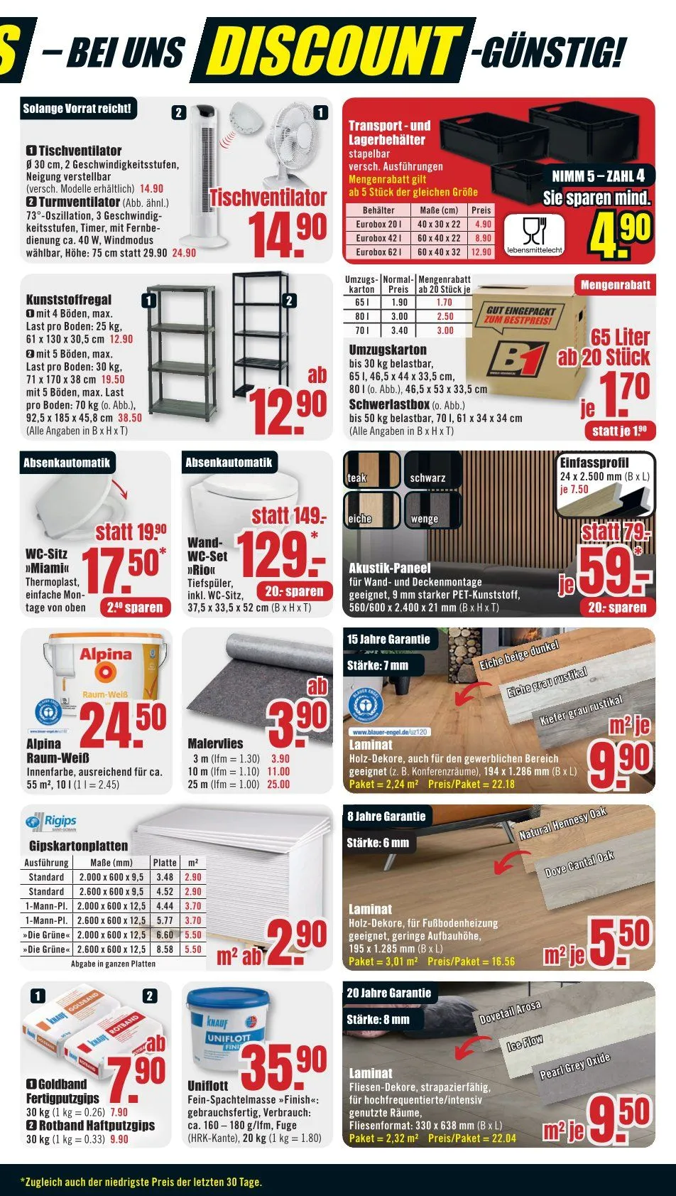 B1 Discount Baumarkt Angebote von 6. Juni bis 12. Juni 2026 - Prospekt seite 7