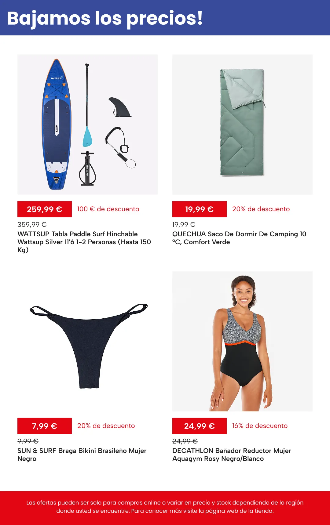 Catálogo de Decathlon Ofertas 28 de julio al 11 de agosto 2026 - Página 7