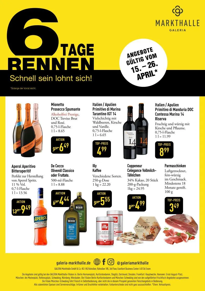 Galeria Markthalle Prospekte von 13. April bis 19. April 2026 - Prospekt seite 7