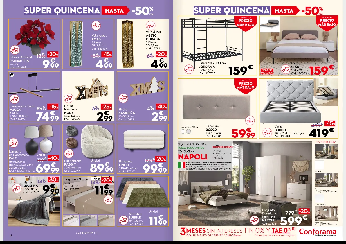 Volantini Conforama da 18 dicembre a 31 dicembre di 2025 - Pagina del volantino 7
