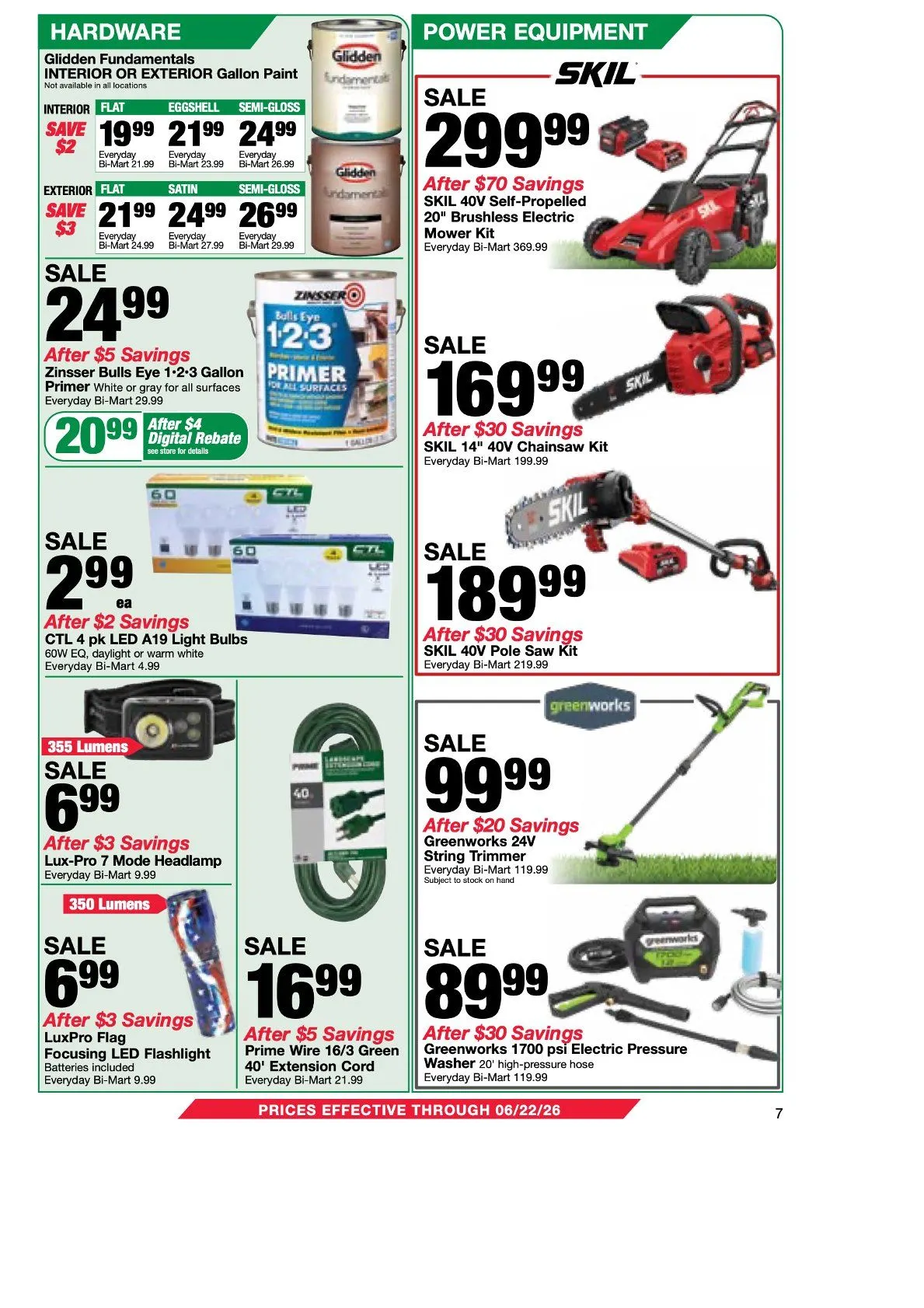 Weekly ad Bi-Mart Sales from June 2 to June 22 2026 - Page 7
