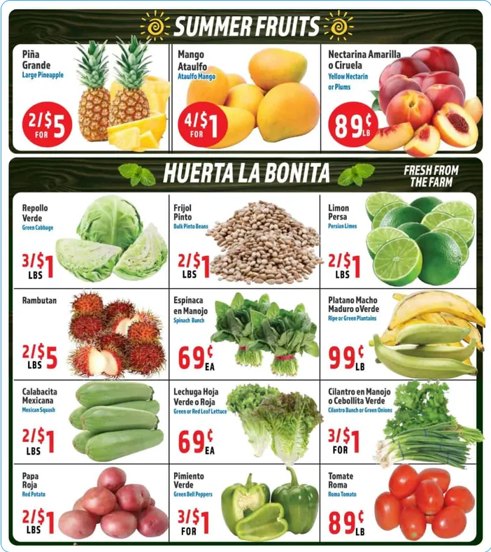 Weekly ad La Bonita Supermarkets Sales from July 15 to July 21 2026 - Page 7