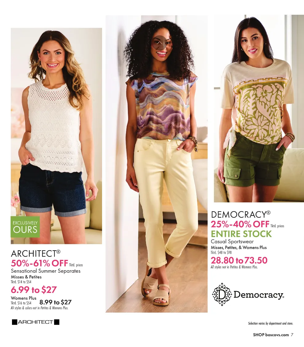 Weekly ad Boscov's Sales from April 24 to May 15 2025 - Page 7
