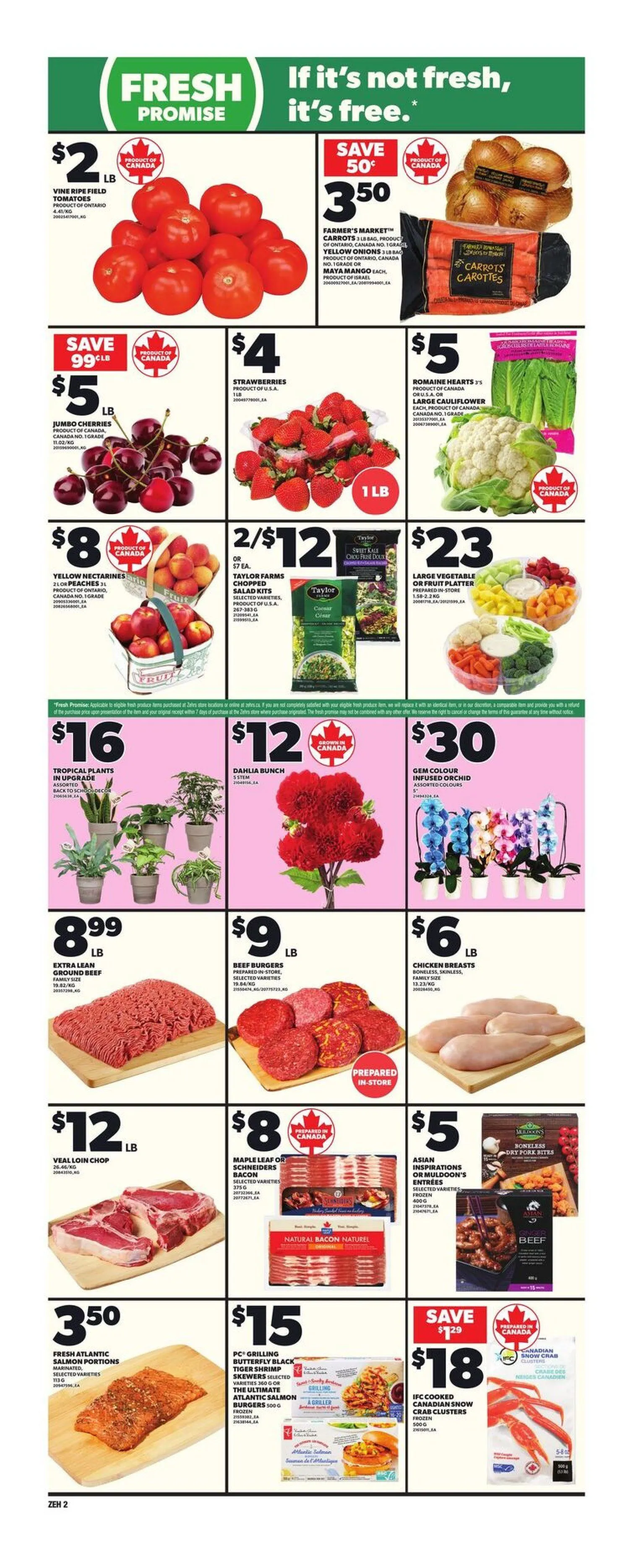 Zehrs Sales from August 21 to August 27 2025 - flyer page 7