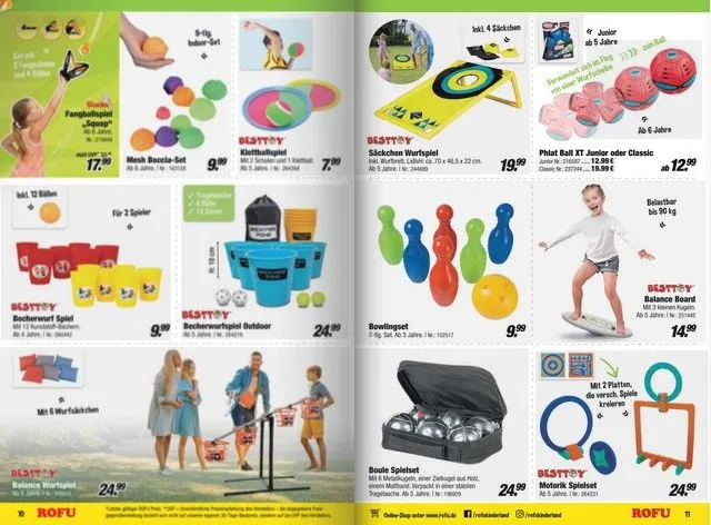 ROFU Kinderland Prospekte von 27. April bis 30. August 2025 - Prospekt seite 6