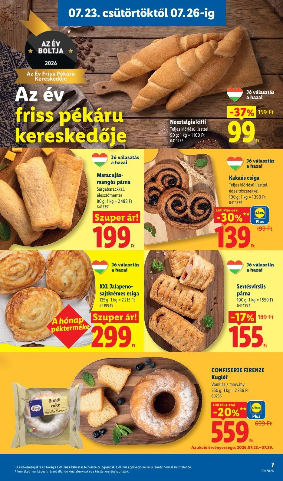 Katalógus  Lidl legfrissebb ajánlatai július 23.-tól július 29.-ig 2026. - Oldal 7