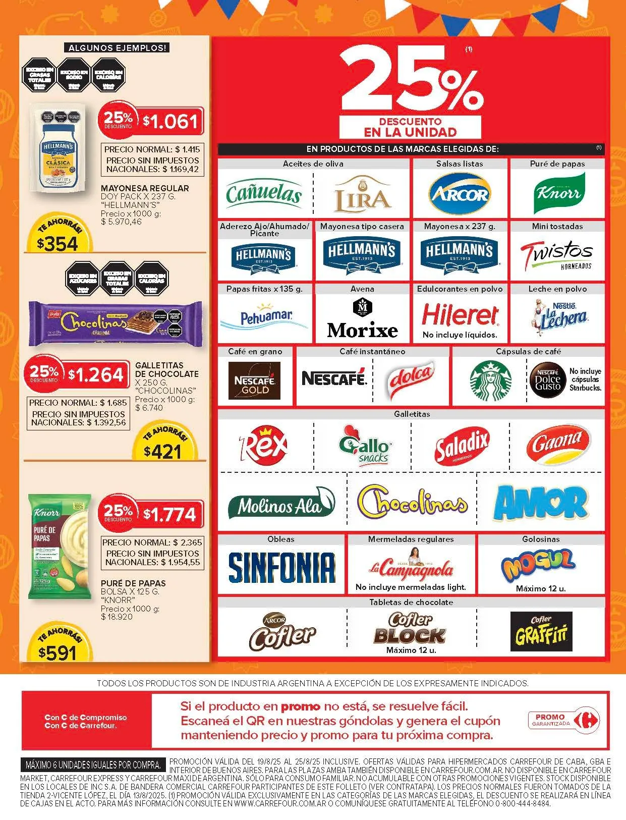 Ofertas de Ofertas Carrefour 19 de agosto al 26 de agosto 2025 - Página 6 del catálogo