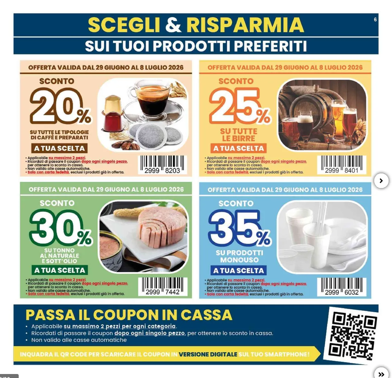 Volantini Interspar da 29 giugno a 8 luglio di 2026 - Pagina del volantino 7