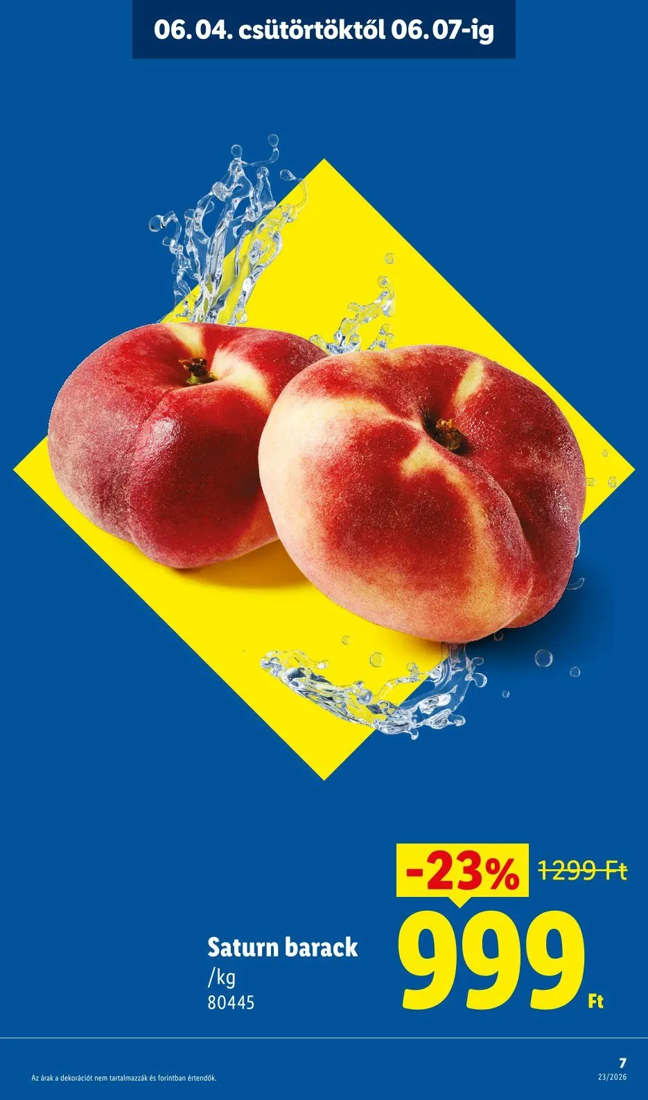 Katalógus Lidl legfrissebb ajánlatai június 4.-tól június 10.-ig 2026. - Oldal 7