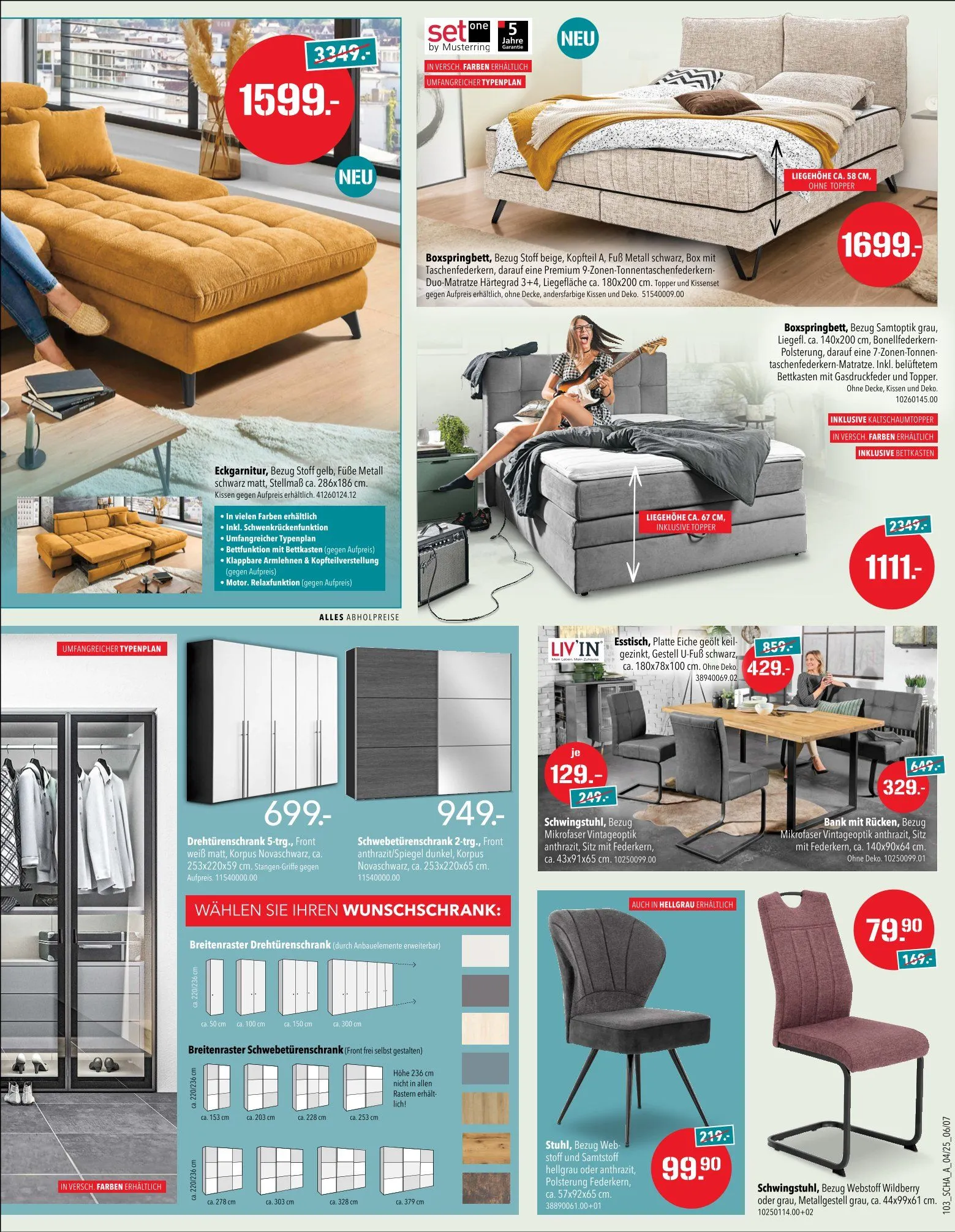 Schaffrath Angebote von 28. März bis 26. April 2025 - Prospekt seite 7