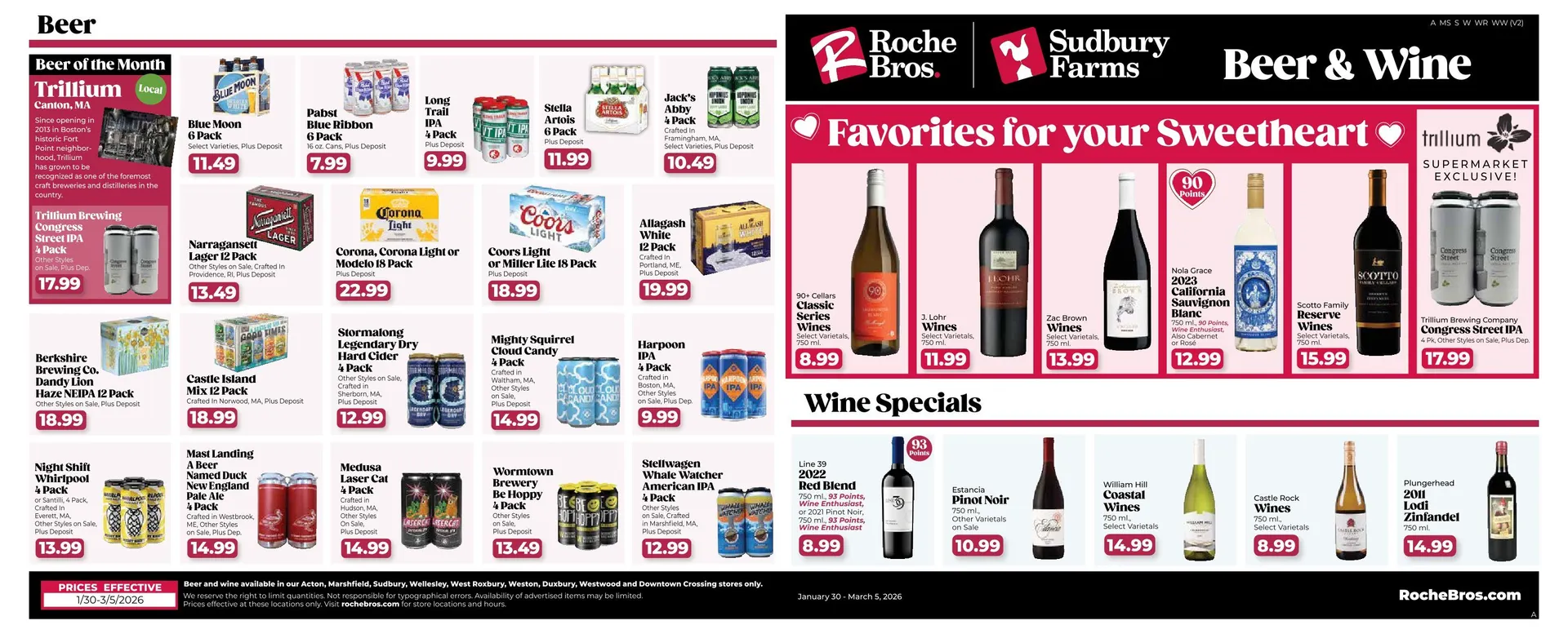 Weekly ad Roche Bros.  Sales from February 20 to February 26 2026 - Page 7