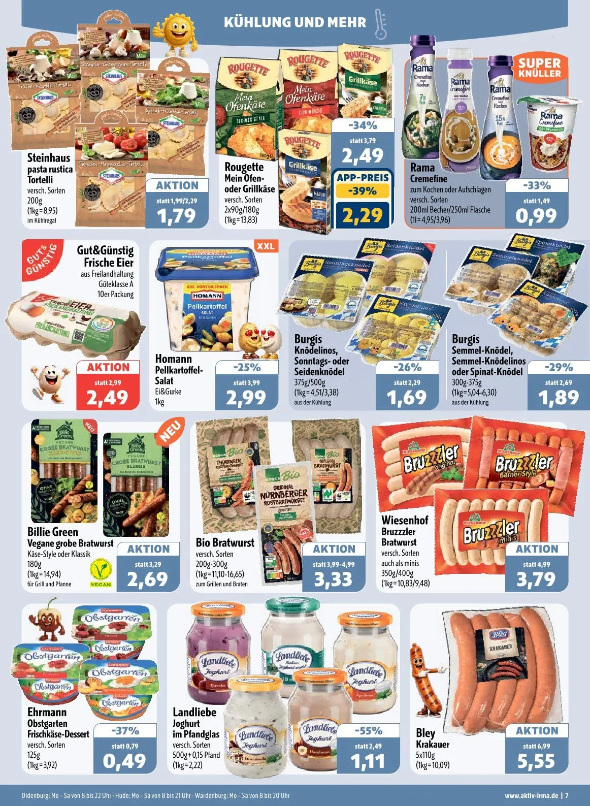Aktiv Irma Angebote von 30. März bis 4. April 2026 - Prospekt seite 7