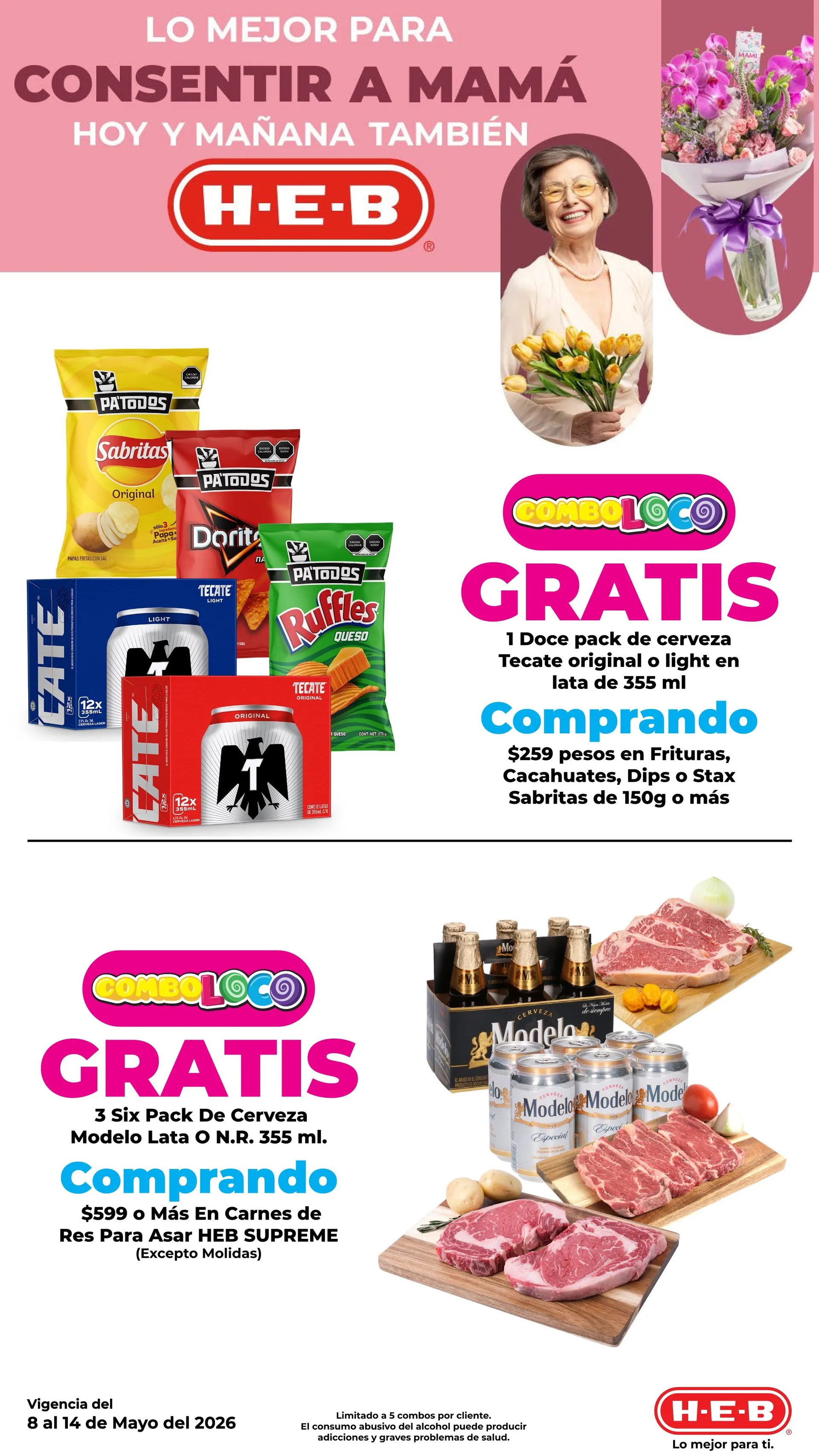 Catálogo de  H-E-B Ofertas 8 de mayo al 11 de mayo 2026 - Pagina 7