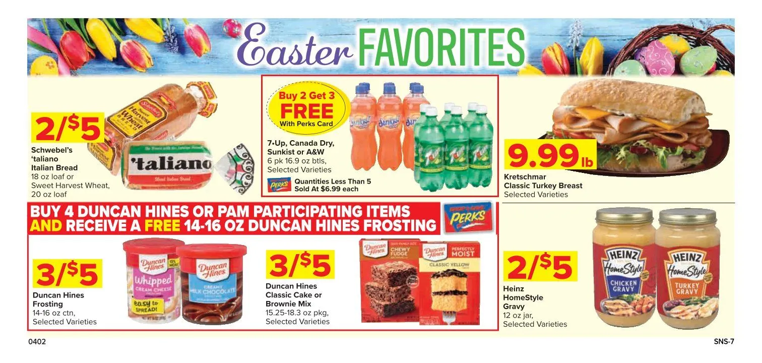 Weekly promotion Shop'n Save Sales spanning from April 2 to April 8 2026 - Page 7 for Catalogue 365