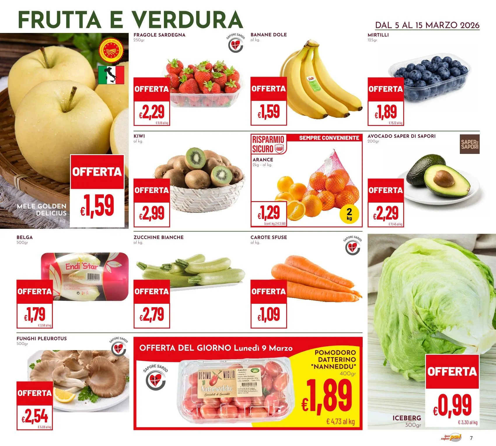 Volantini Pan da 5 marzo a 14 marzo di 2026 - Pagina del volantino 7