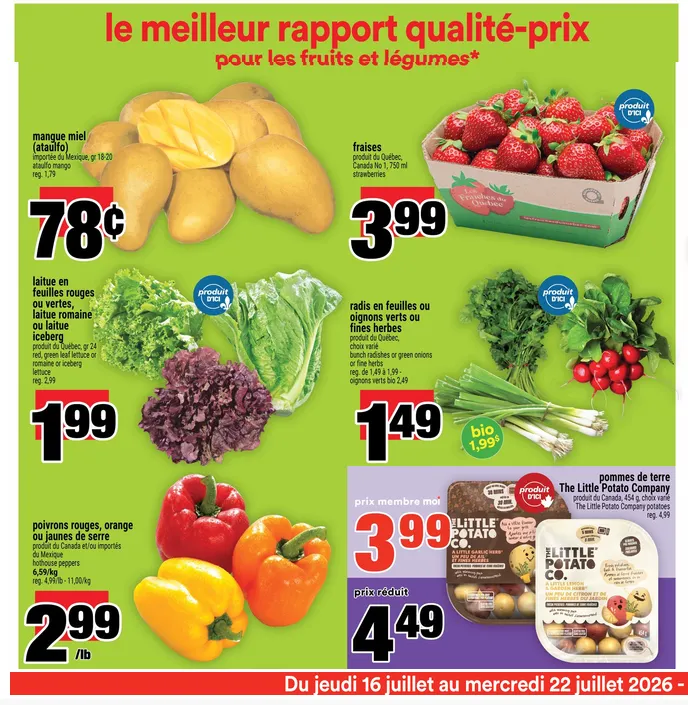 Super C Sales from July 16 to July 22 2026 - flyer page 7