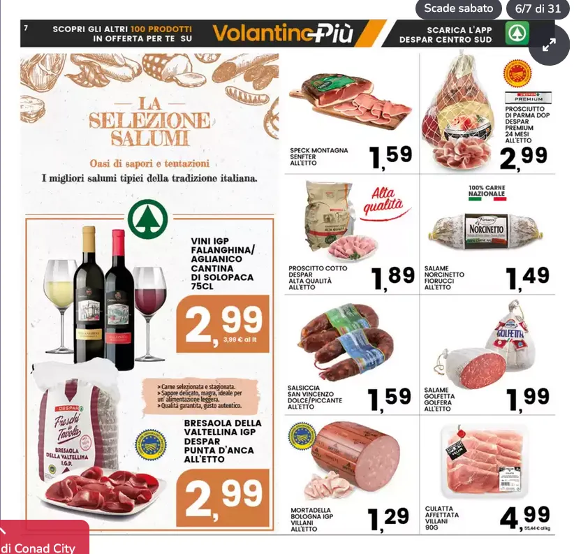 Volantini Interspar da 29 gennaio a 7 febbraio di 2026 - Pagina del volantino 7