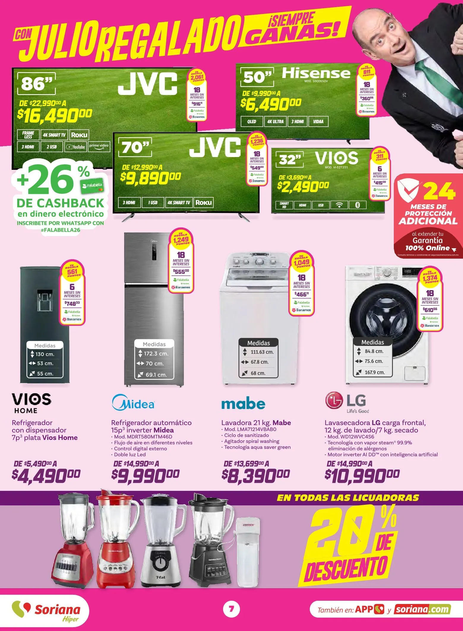 Catálogo de Soriana Ofertas 5 de junio al 11 de junio 2026 - Pagina 7