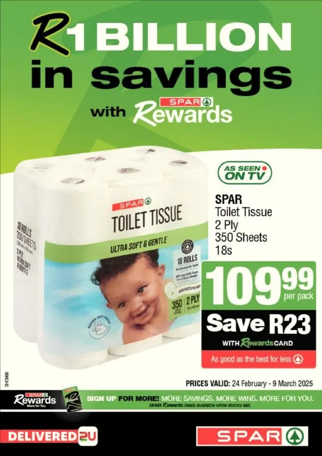 SPAR Sales from 24 February to 9 March 2025 - Catalogue Page 6