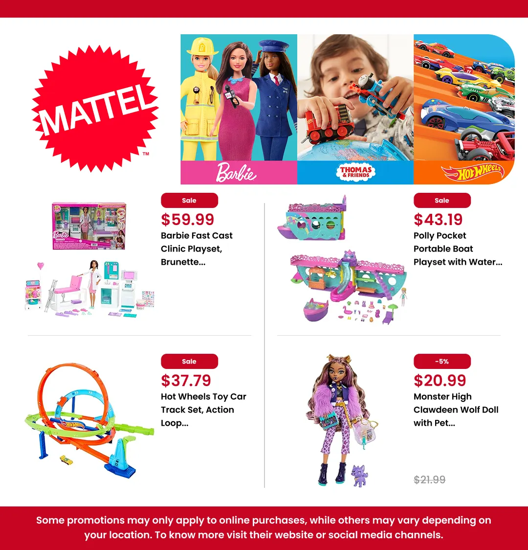 Weekly ad Mattel Sales from July 6 to July 20 2026 - Page 7