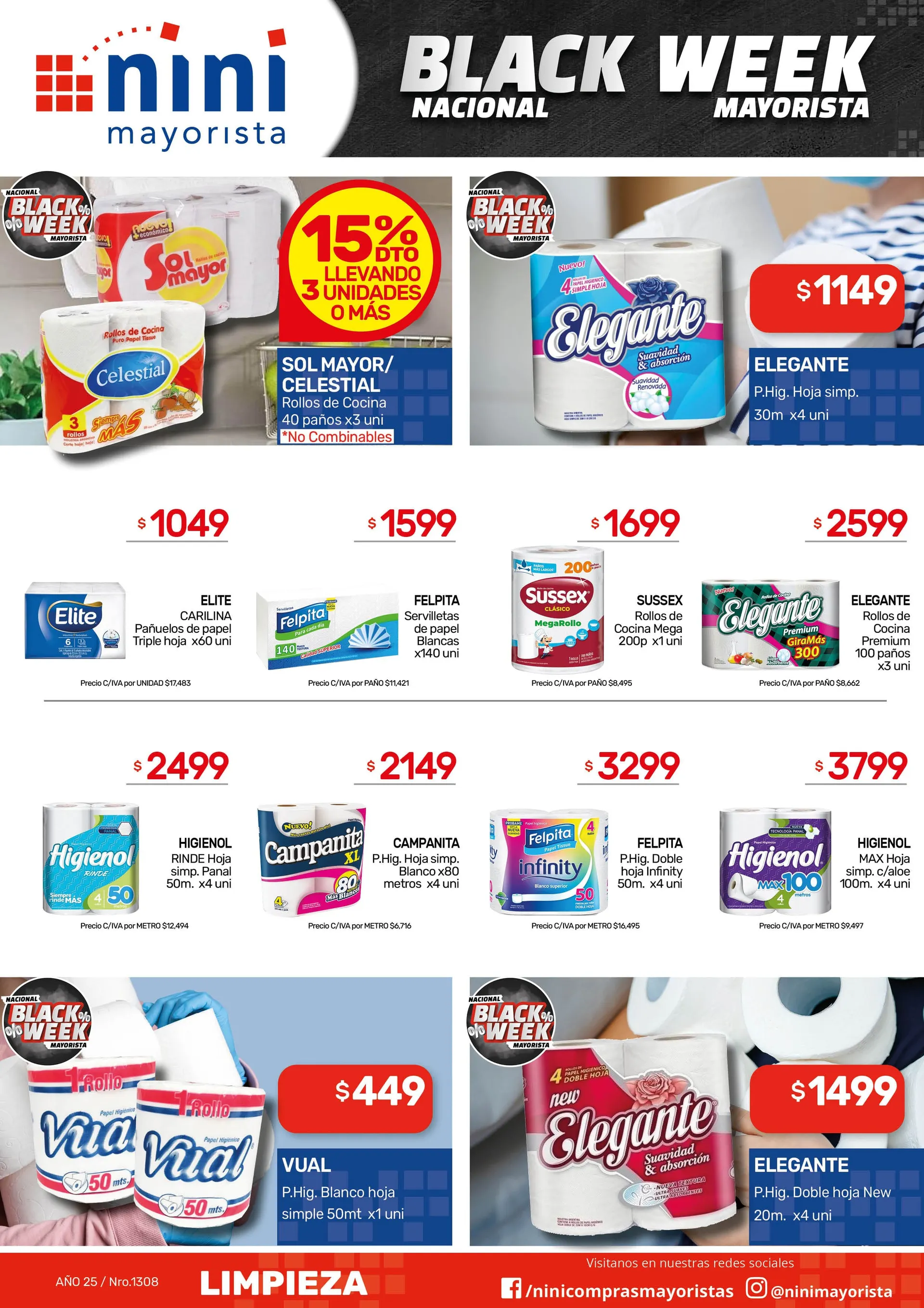 Ofertas de Nini Mayorista Ofertas 19 de mayo al 25 de mayo 2025 - Página 7 del catálogo