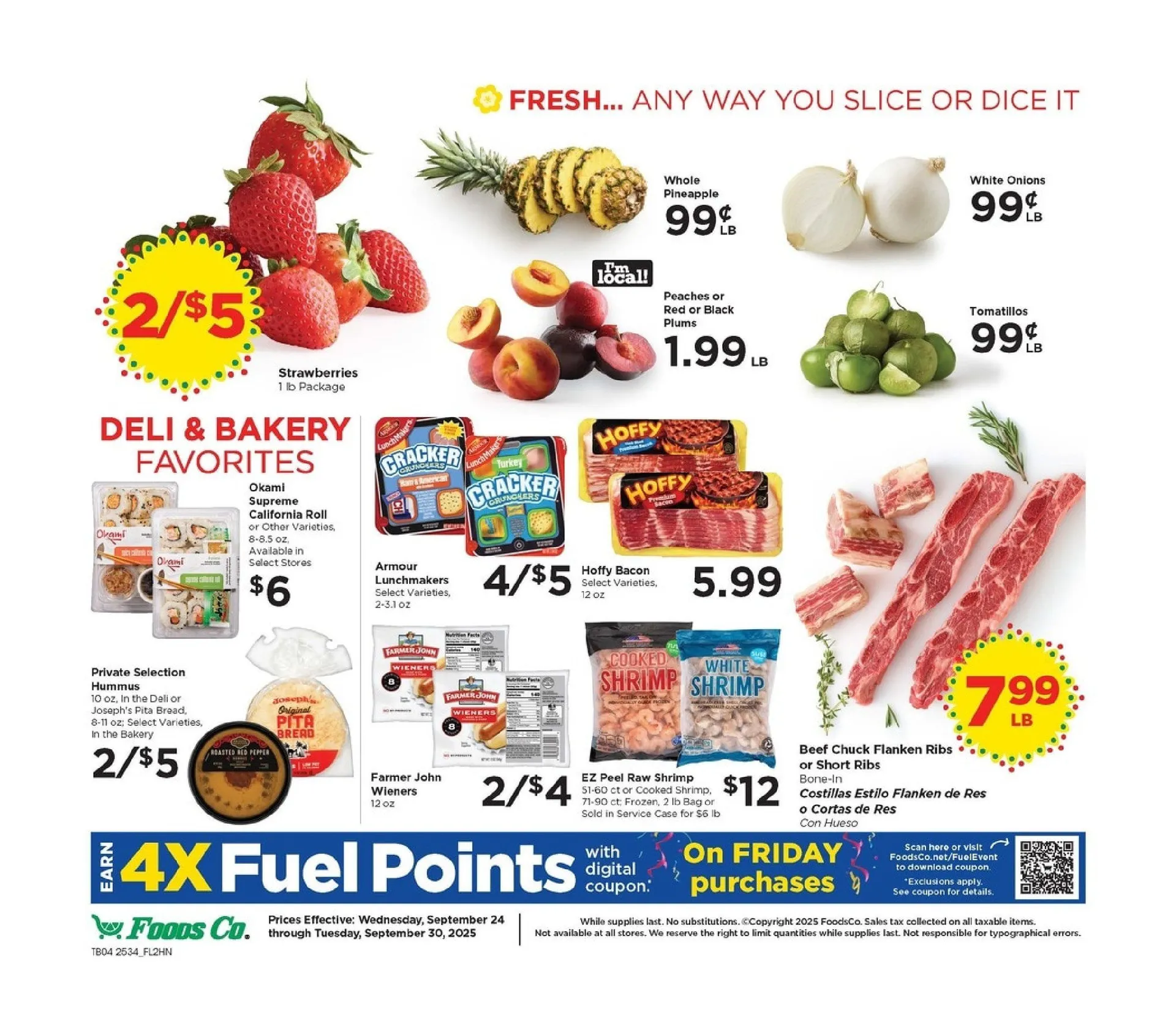 Weekly ad Foods Co. Sales from September 24 to September 30 2025 - Page 7