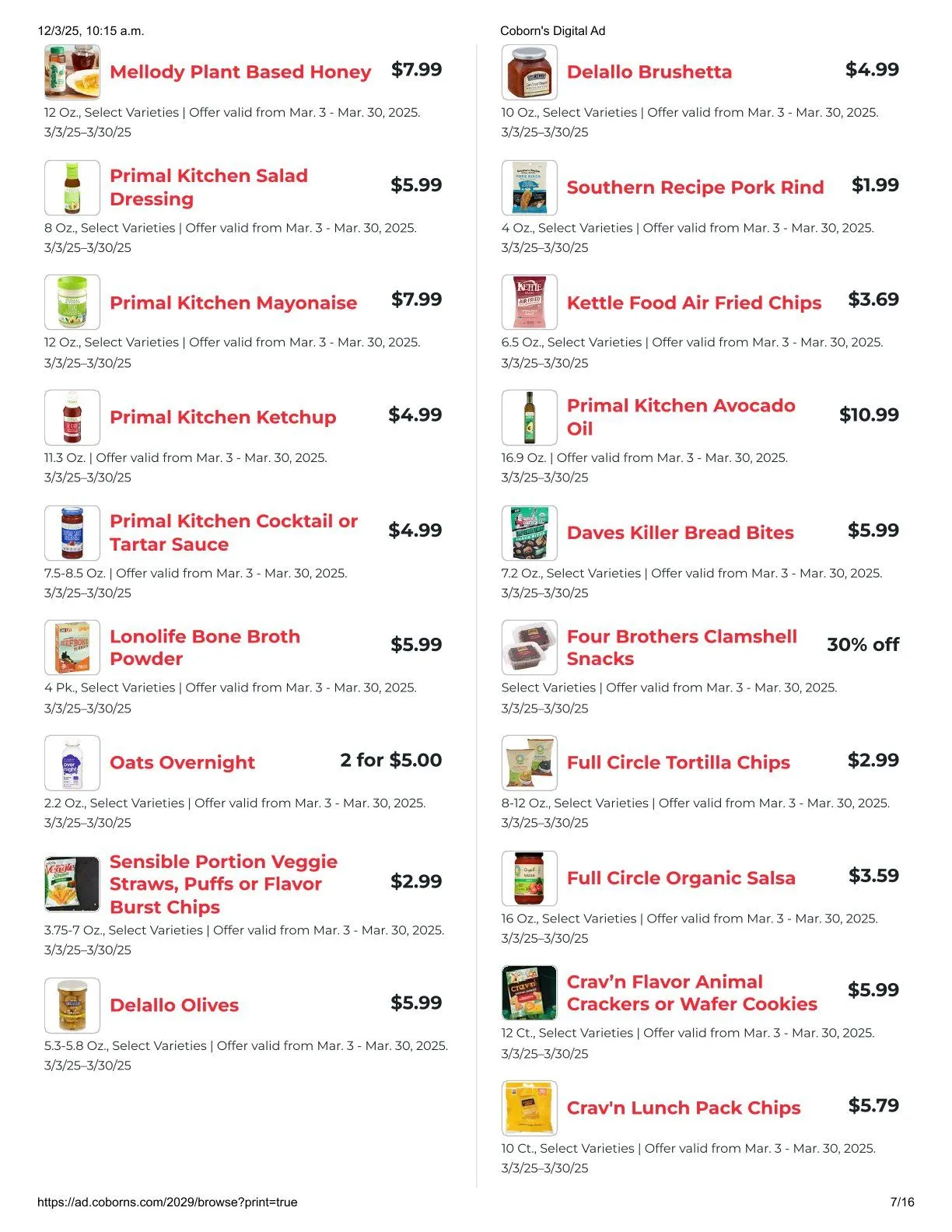 Weekly ad Coborn's Deals from March 12 to March 15 2025 - Page 7