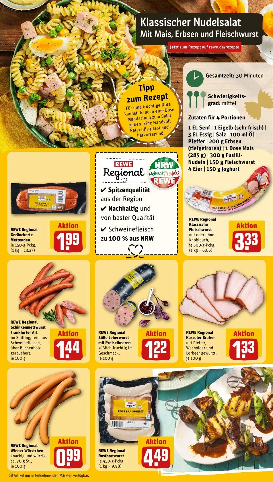 Rewe Prospekt von 31. März bis 6. April 2025 - Prospekt seite 7