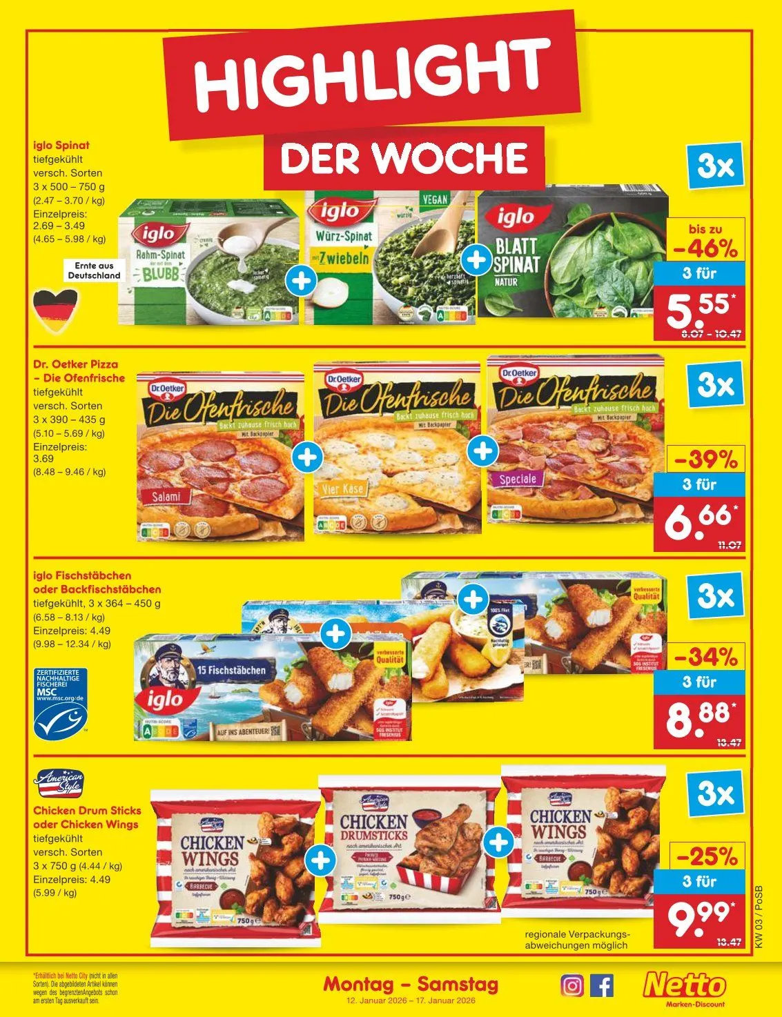 Netto Marken-Discount Angebote von 12. Januar bis 17. Januar 2026 - Prospekt seite 7