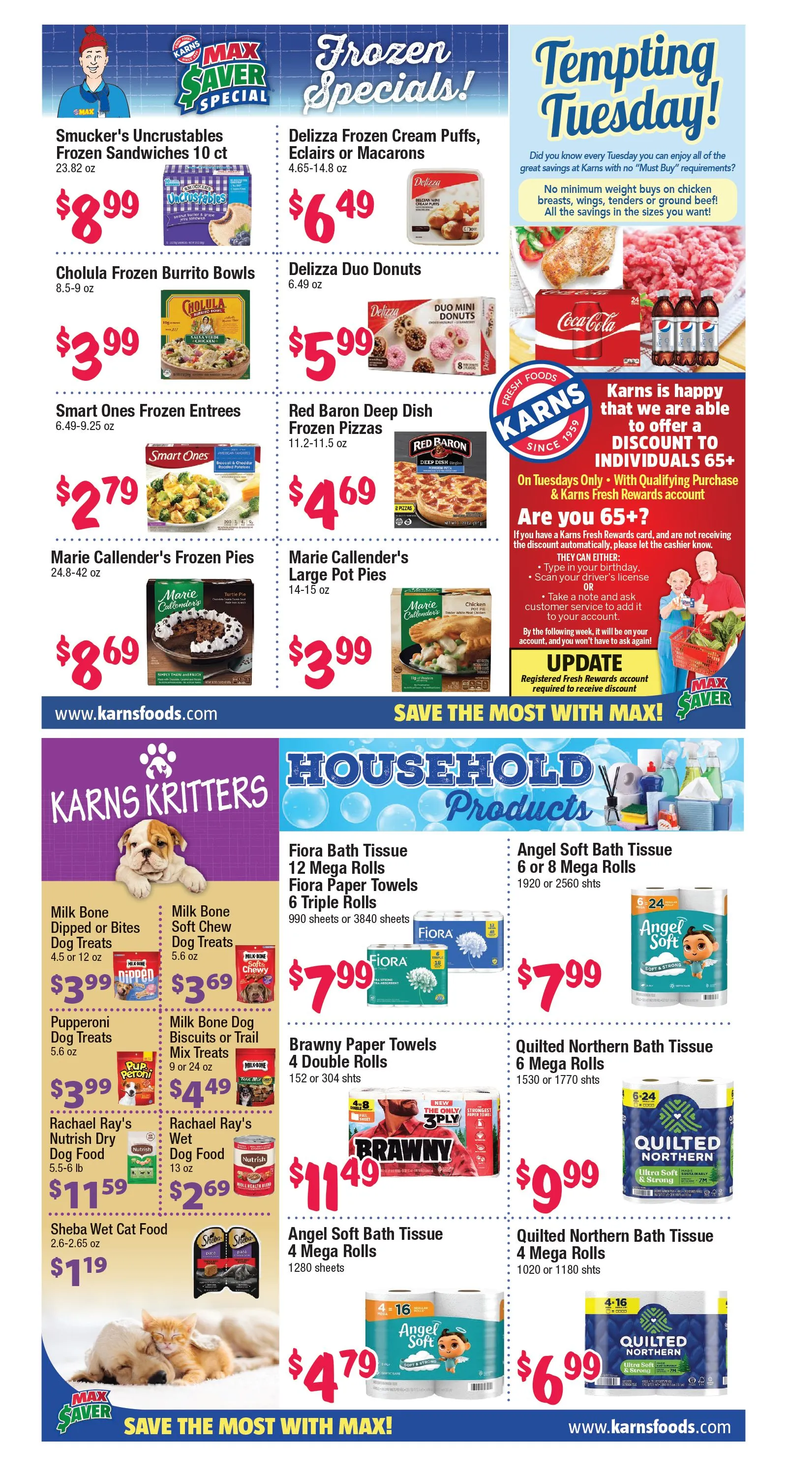 Weekly ad Karns Quality Food Sales from January 20 to February 16 2026 - Page 6