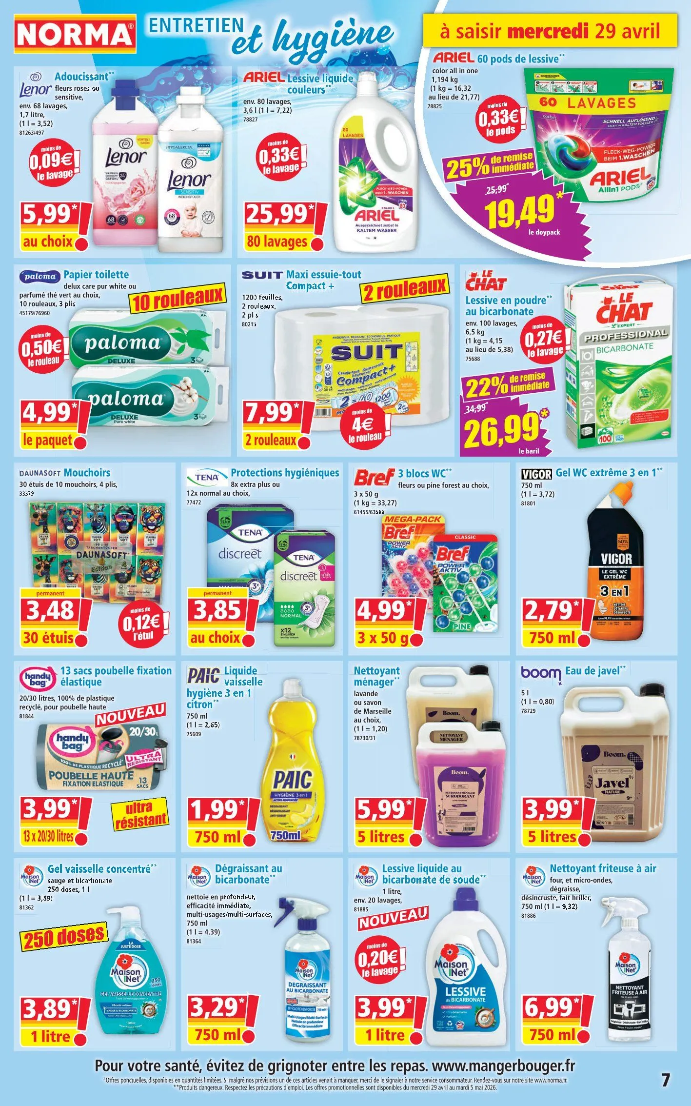  Norma Catalogue du 29 avril au 3 mai 2026 - Catalogue page 7