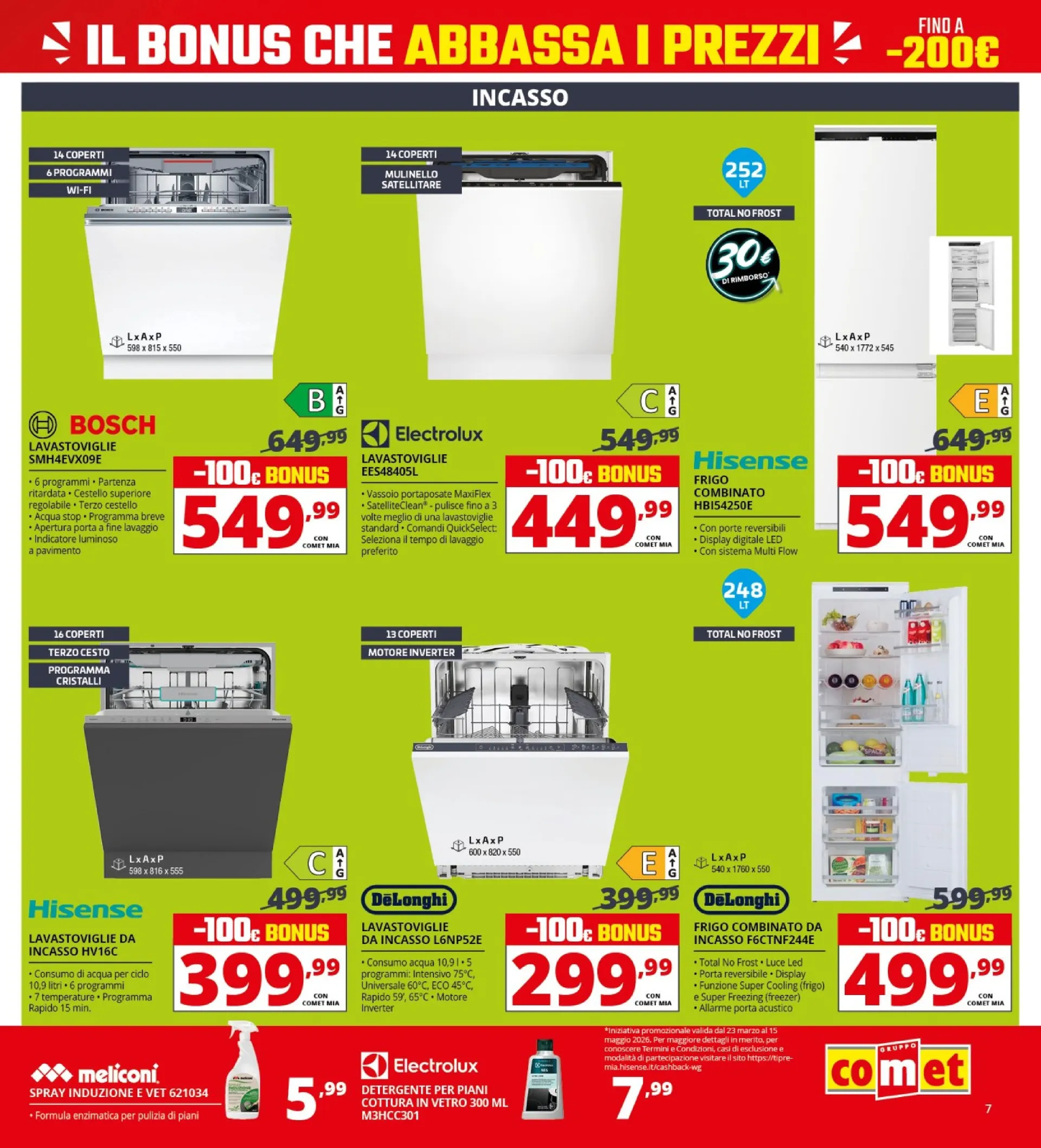 Comet Volantino da 9 aprile a 22 aprile di 2026 - Pagina del volantino 7