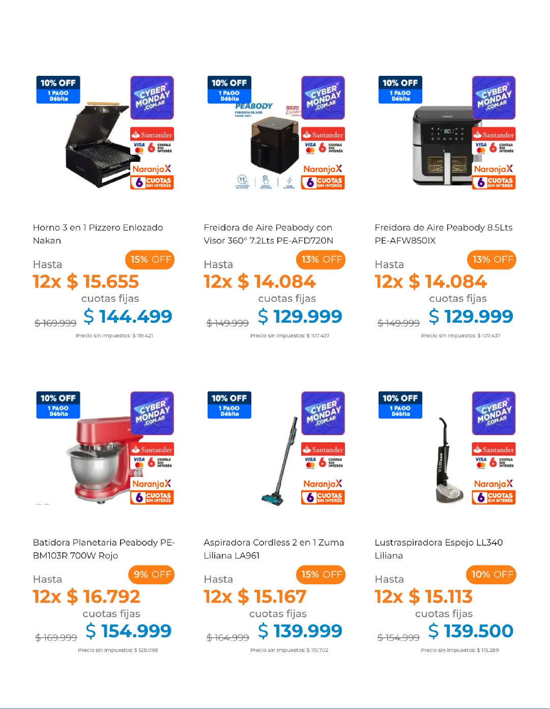 Ofertas de Cyber monday 3 de noviembre al 12 de noviembre 2025 - Página 6 del catálogo
