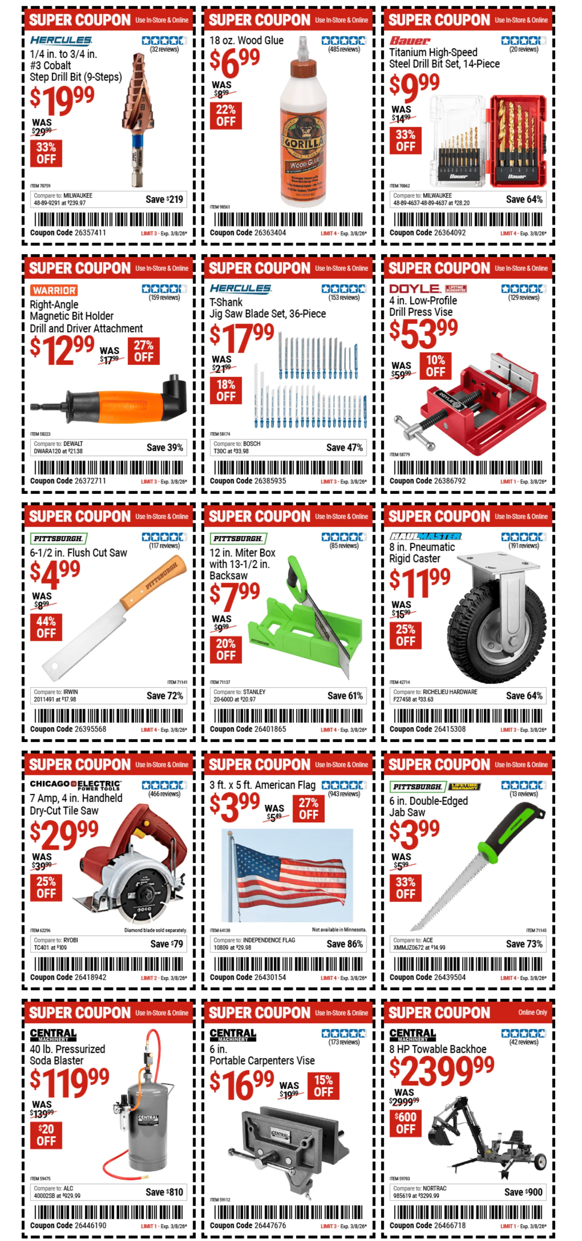 Weekly ad Coupons and Instant Savings from February 19 to March 8 2026 - Page 6