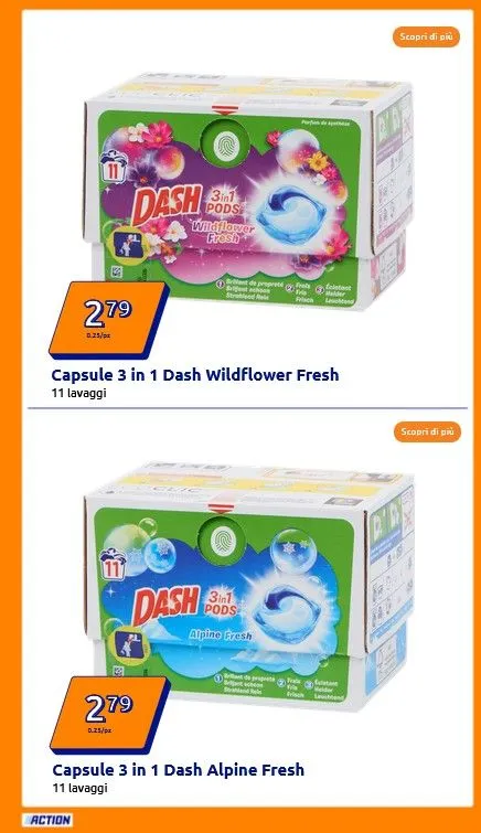 Action Volantino da 9 aprile a 15 aprile di 2025 - Pagina del volantino 7