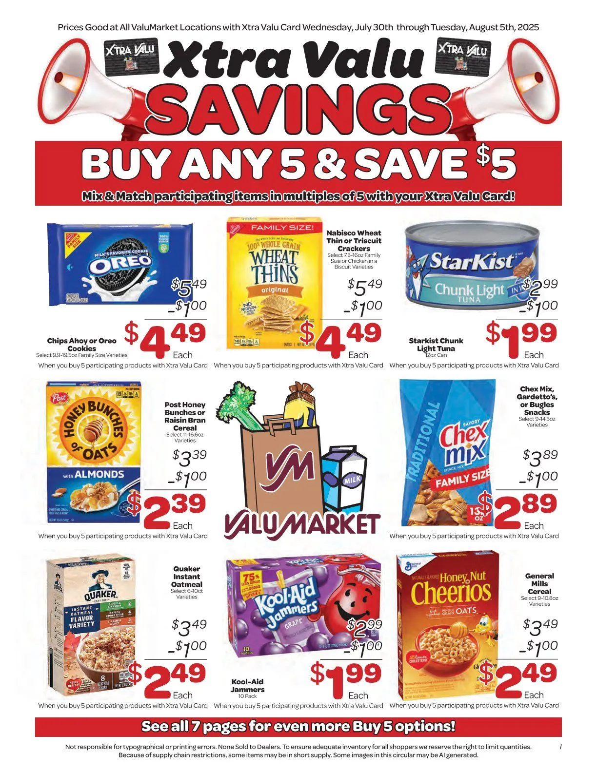 Weekly ad ValuMarket Sales from July 30 to August 5 2025 - Page 7