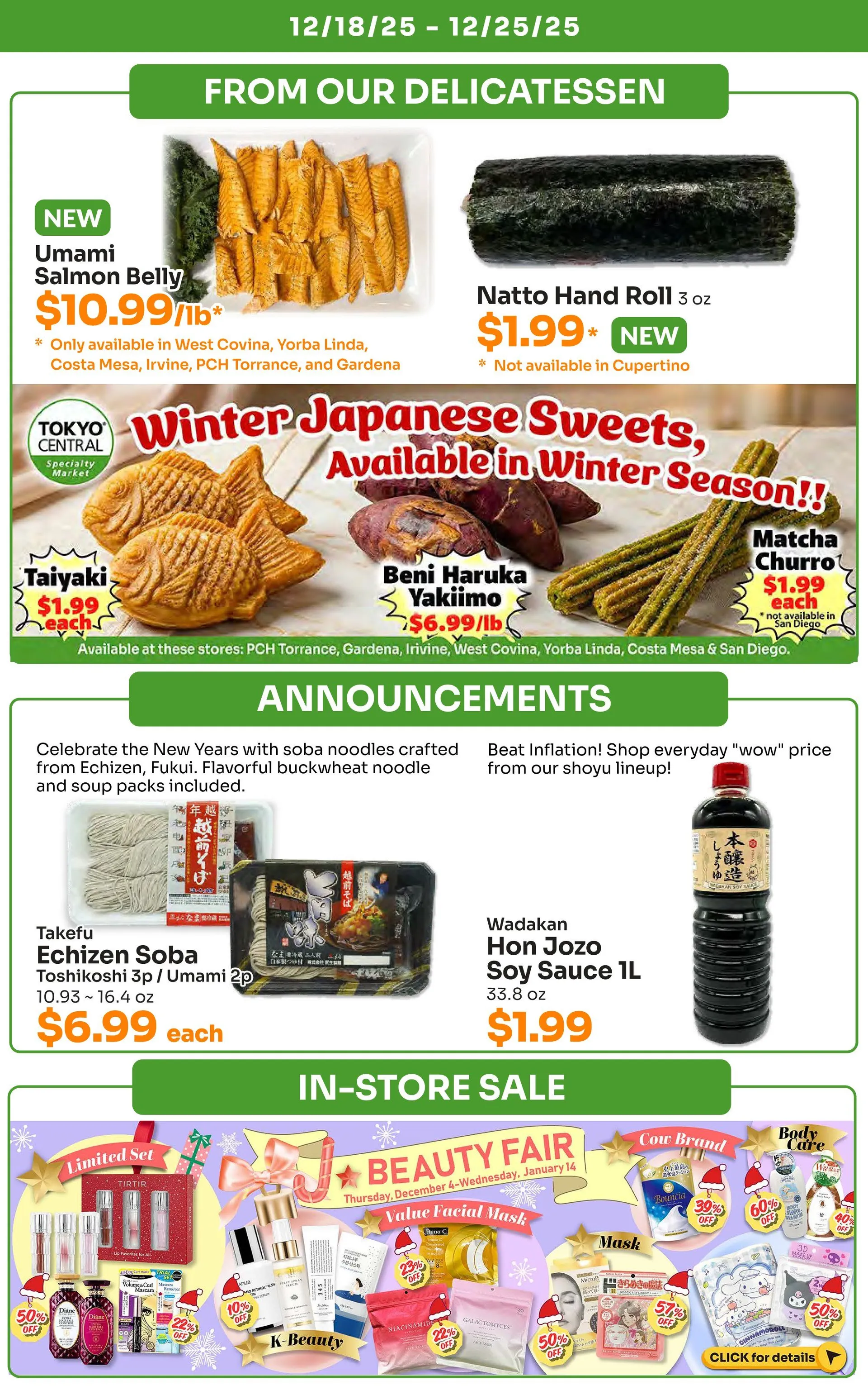 Weekly ad Tokyo Central Specialty Market Sales from December 18 to December 25 2025 - Page 7